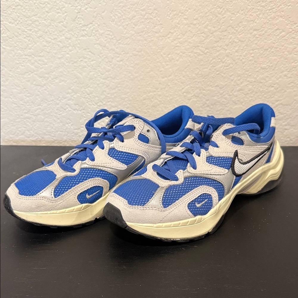 Nike Blue and White Athletic Shoes